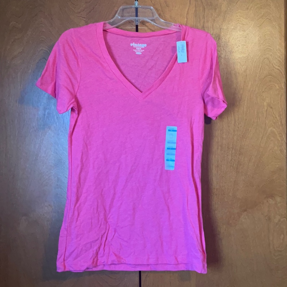NWT Old Navy bright pink shirt